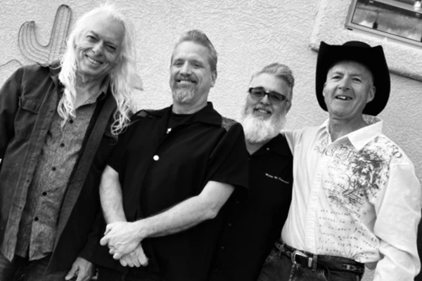 Sky 'Daddy' Conwell with the band Lonesome Valley Sky 'Daddy' Conwell with the band Lonesome Valley